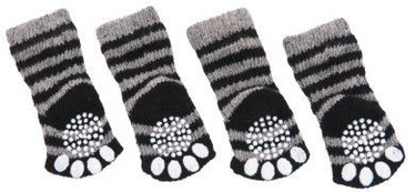 Karlie Flamingo Doggy Socks L Black/Grey