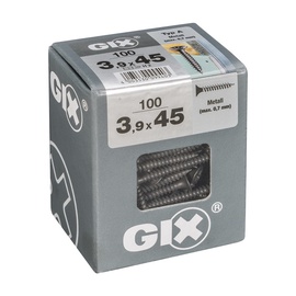PUIDUKRUVI SPAX GIX 3,9X45 PH 100 TK.