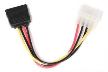 Laidas Gembird SATA to MOLEX SATA, SATA, 0.15 m, geltona