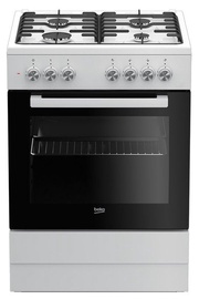 Gāzes plīts ar elektrisko krāsni Beko FSE62121DW