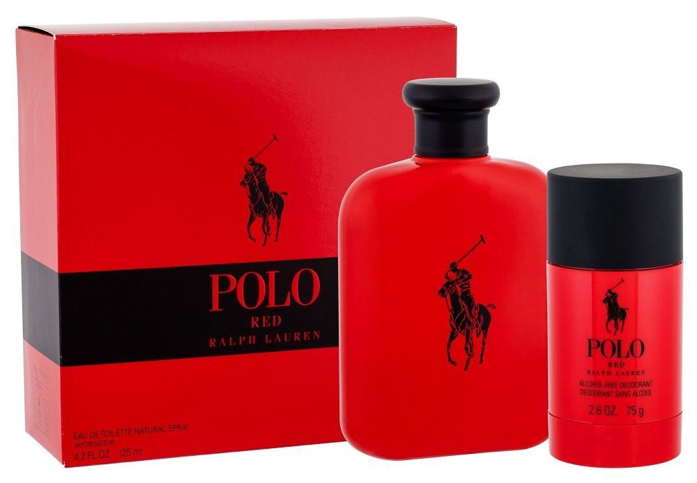 ralph lauren polo red 125ml gift set