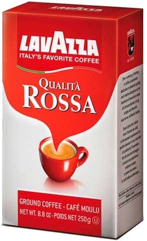 Malta kava Lavazza Qualita Rossa Espresso, 0.25 kg