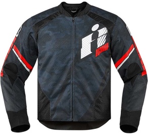 Icon Overlord Primary Jacket Blue Red L