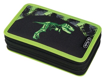 Herlitz Double Pencil Case 23Pcs Dino