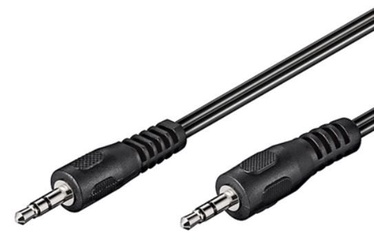 OEM Cable Mini Jack 3.5mm to Mini Jack 3.5mm Black 1.5m
