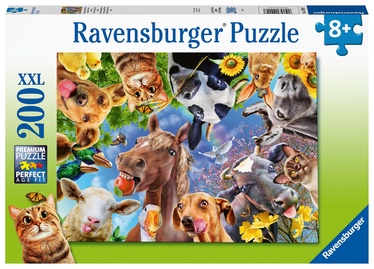Ravensburger XXL Puzzle Happy Farm Animals 200pcs 129027