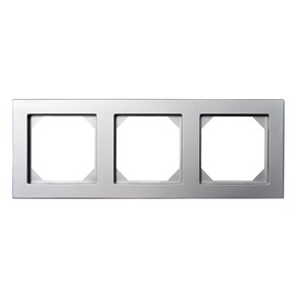 Trivietis rėmelis Liregus Epsilon, metalo spalvos