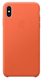 Apple Leather Back Case For Apple iPhone XS Max Sunset