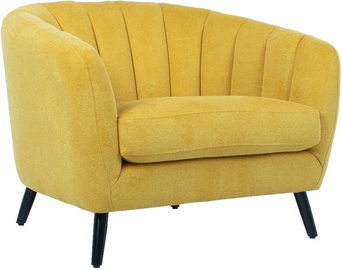 Fotelis Home4you Melody 20206, geltonas, 100x88x76 cm