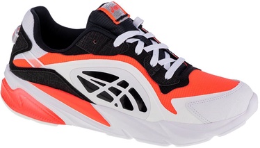 Кроссовки Asics, белый/черный/oранжевый, 44