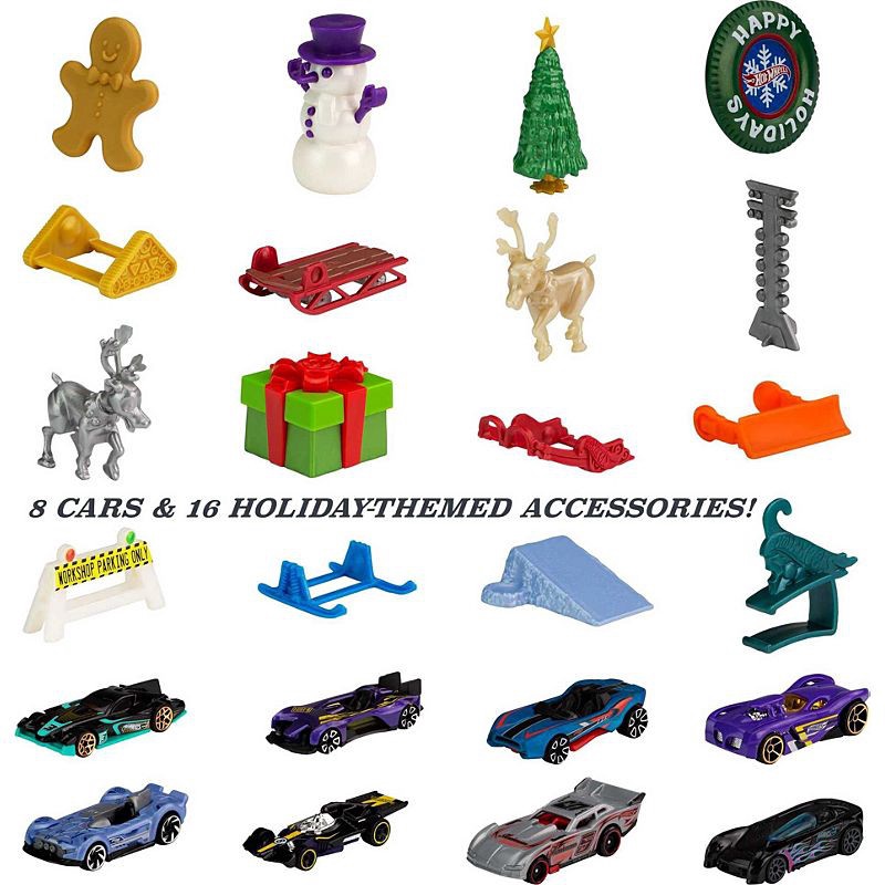 hot wheels christmas calendar