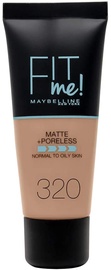 Tonālais krēms Maybelline Fit Me Matte + Poreless Clay 320 Natural Tan, 30 ml