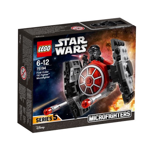 Konstruktorius LEGO® Star Wars First Order TIE Fighter Microfighter 75194 75194