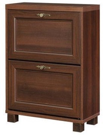 Batų spintelė Bodzio Grenada G60 Walnut, 600x290x850 mm
