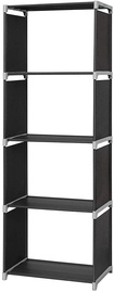 Songmics Storage Shelves Black 147cm