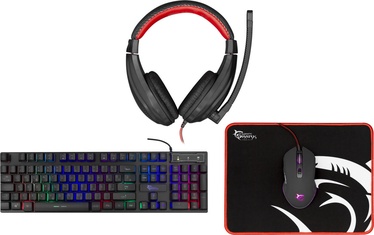 Spēļu tastatūra White Shark Gaming Combo Comanche 2 EN