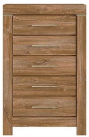 Komoda Black Red White Gent 70x110cm Stirling Oak