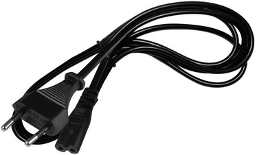 Vakoss Cable IEC320 to Euro Black 1.6m