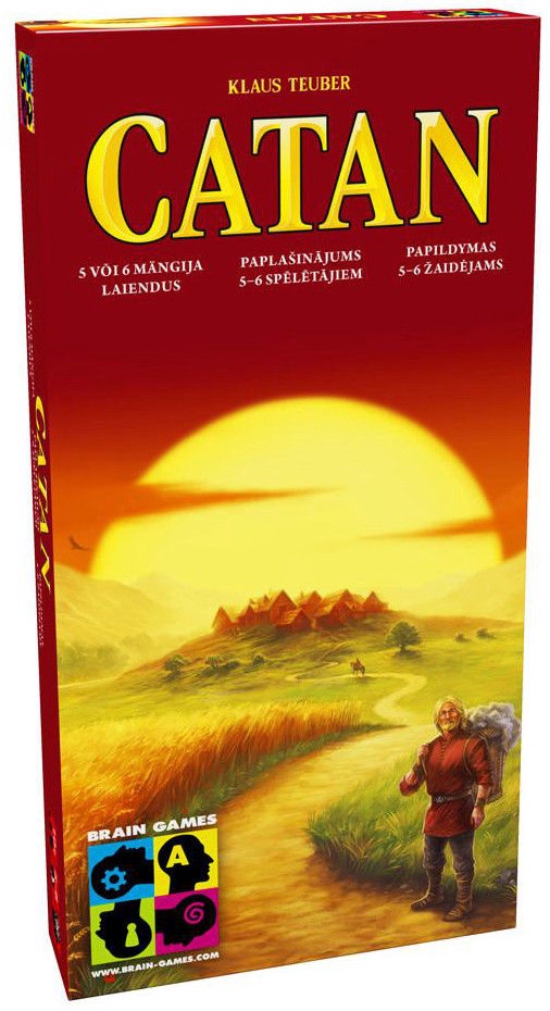 Täiendus lauamängule Catan Brain Games Catan Extension 5-6 Players