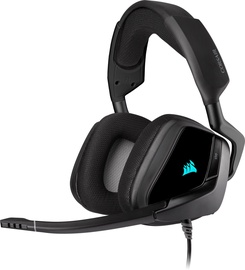 Laidinės žaidimų ausinės Corsair VOID RGB Elite, juodos