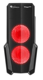 Natec Titan 800 Midi Tower Black/Red