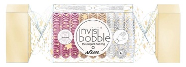 Invisibobble The Wonderfuls Slim Hair Rings 9pcs Trio Cracker