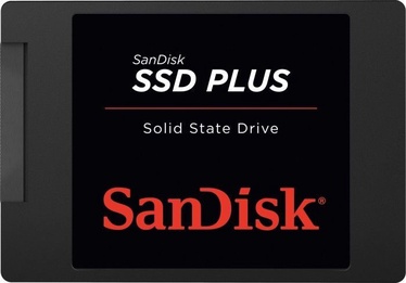 Kietasis diskas (SSD) SanDisk Plus SDSSDA-2T00-G26, 2.5", 2 TB