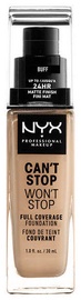 Tonālais krēms NYX Can't Stop Won't Stop CSWSF10 Buff, 30 ml