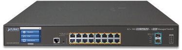 Planet 16-port GS-5220-16P2XVR