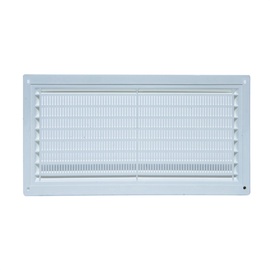Ventilācijas reste Europlast, 130x300mm, balta