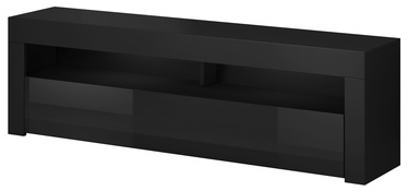 Vivaldi Meble Mex 2 TV Stand Black/Black Gloss