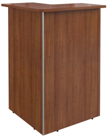 Skyland Dex DMC 88 Left Corner Reception Desk Walnut