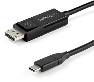 Adapteris StarTech USB C to DisplayPort 1.4 Cable 8K Displayport, USB-C, 2 m, juoda