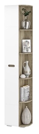 BTS Naomi SK-15 Wardrobe White/Canyon Oak