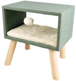 Karlie Flamingo Scandi Cube Bed Green