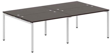 Skyland Xten-S Office Desk XWST 2814 Legno Dark/Aluminium