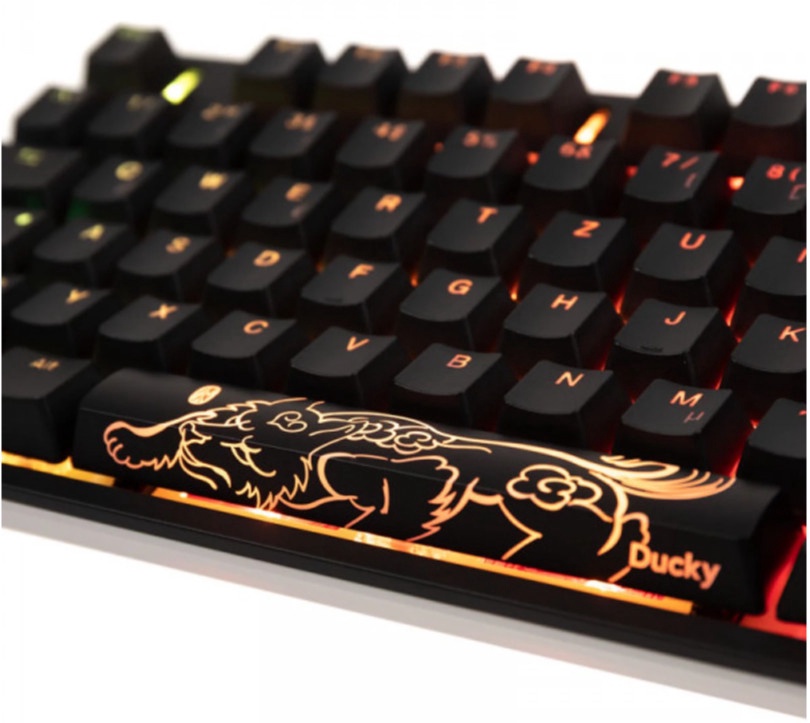 Клавиатура Ducky DKON1808ST-RDEPDAZT1, DE, черный