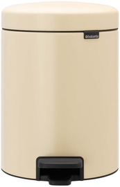 Brabantia Pedal Bin NewIcon 5l Almond