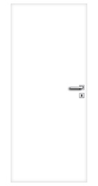 Полотно межкомнатной двери PerfectDoor Uno UNO, левосторонняя, белый, 203.5 x 84.4 x 4 см