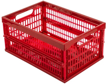 Curver Foldable Plastic Box Red