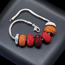 Diamond Sky Bracelet Becharmed Pavé Mini With Swarovski Beads