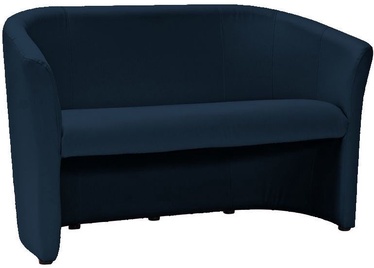 Sofa Signal Meble TM-2 Navy Blue, 126 x 60 x 76 cm