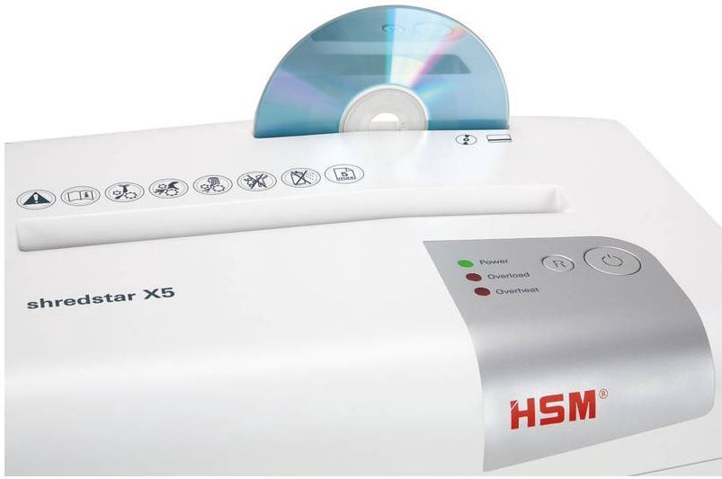 Уничтожитель бумаг HSM Shredstar X5, 4 x 30 mm