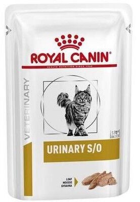 Šlapias kačių maistas Royal Canin Veterinary Urinary S/O Pate, vištiena, 0.085 kg, 12 vnt.