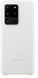 Silicone Cover Galaxy S20 Ultra White