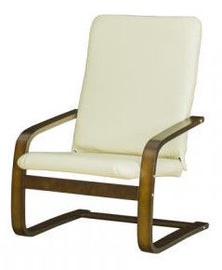 Bodzio Bajka Armchair Seat Unit Nut White 20S