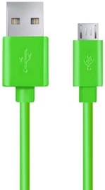 Esperanza Cable USB to USB-micro Green 1.2m