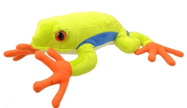 Mīkstā rotaļlieta Wild Planet Tree Frog, daudzkrāsaina, 8 cm