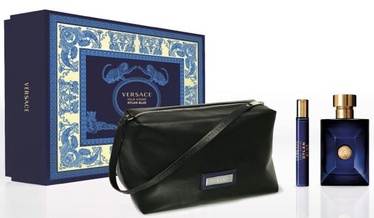 Versace Pour Homme Dylan Blue 100ml EDT + 10ml EDT + Cosmetkic Bag