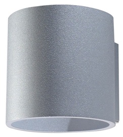 Светильник настенный Sollux Orbis SL.0049 Gray, 40 Вт, GU10